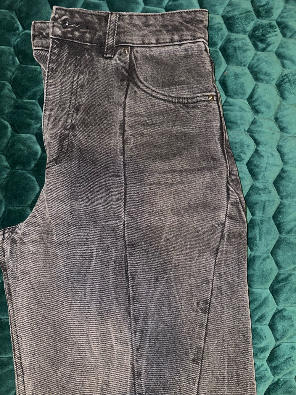 H&M Women's Skinny Jeans - Washed Gray
